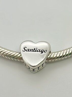 Pandora Santiago Exclusive Heart Charm